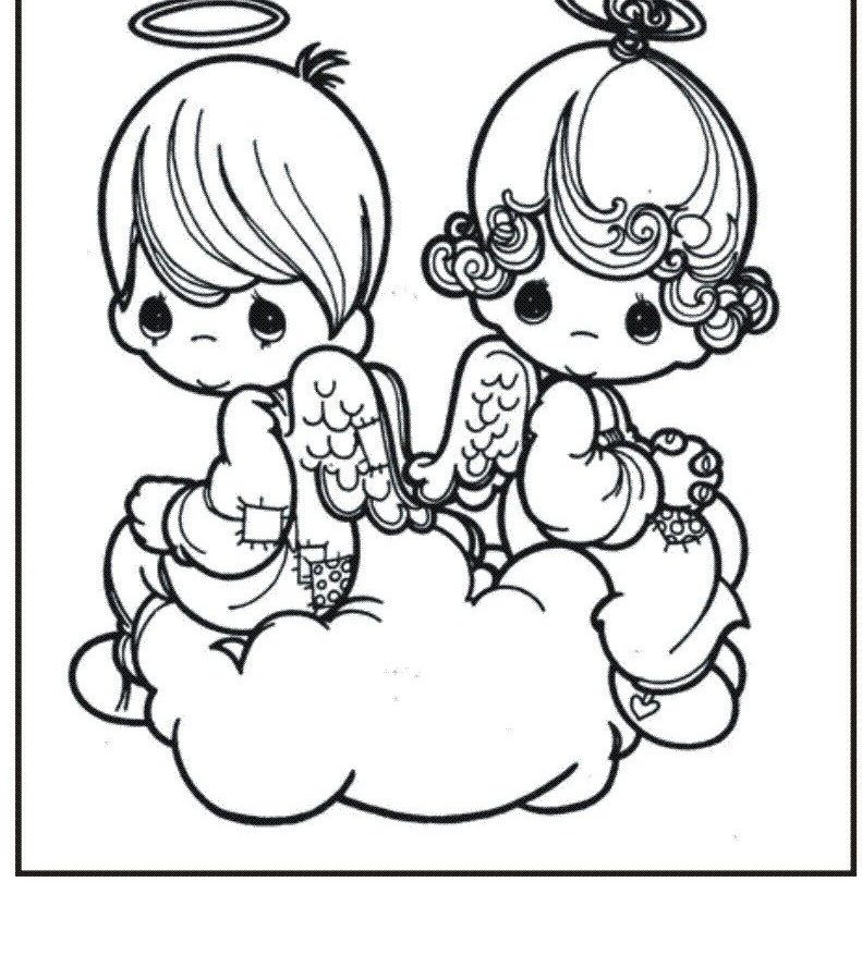 791x900 Fallen Angels Anime Coloring Pages Printable Pictures Of For Kids