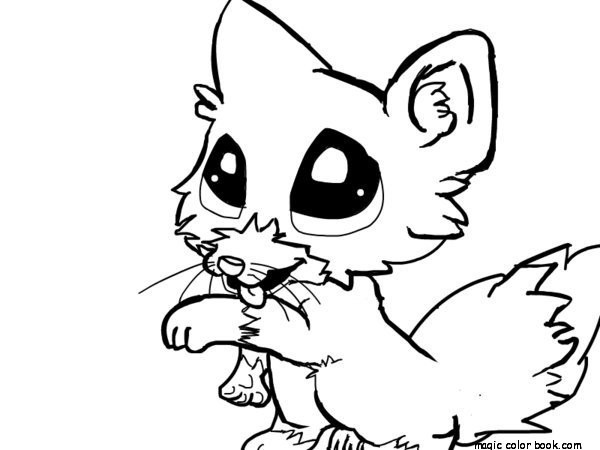 Cute Little Animal Coloring Pages 600x450 Cute Little Animal Coloring Pages