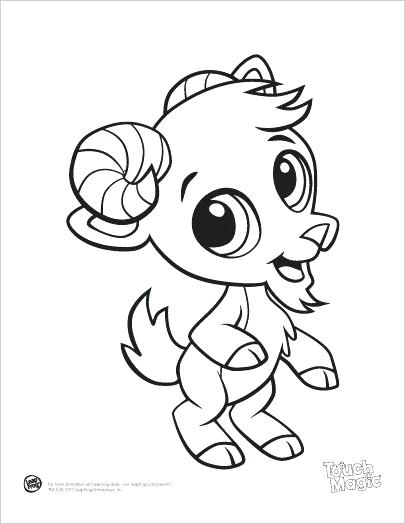 405x524 Cute Baby Animals Coloring Pages