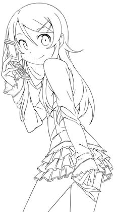 236x419 Anime Girl Coloring Nice Stunning Coloring Pages Cute Images. 40