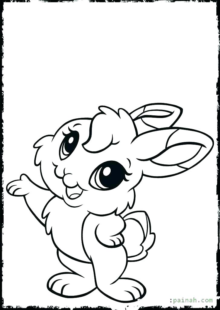 Cute Baby Bunny Coloring Pages at GetColorings.com | Free printable ...