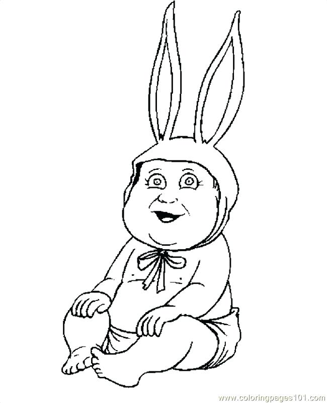 Baby Color Pages Baby Bunny Coloring Page Cute Baby Animal 650x802 Baby Color Pages Baby Bunny Coloring Page Cute Baby Animal