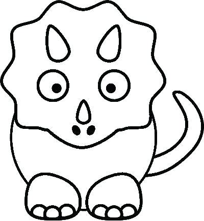 400x434 Baby Dinosaur Coloring Pages Cute Baby Big Dinosaur Coloring Page