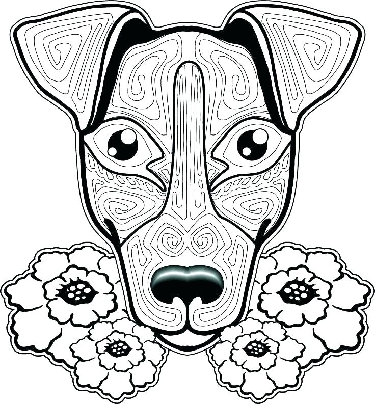 Coloring Baby Dog Coloring Pages Realistic Cute. Baby Dog 736x793 Coloring Baby Dog Coloring Pages Realistic Cute. Baby Dog