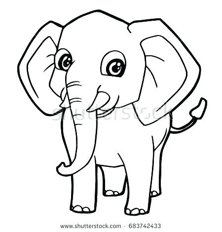 Cute Baby Elephant Coloring Pages at GetColorings.com | Free printable ...