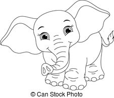 Baby Elephant Coloring Ideal Cute Elephant Coloring Pages 226x194 Baby Elephant Coloring Ideal Cute Elephant Coloring Pages