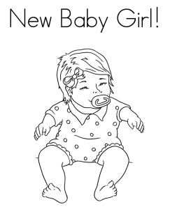 Baby Girl Coloring Page Free Coloring Pages For Kids 243x300 Baby Girl Coloring Page Free Coloring Pages For Kids