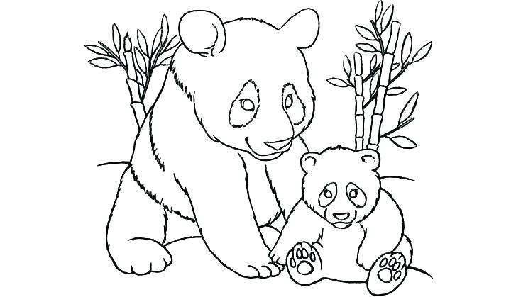 720x419 Panda Coloring Page Panda Coloring Pages Lung Drawing Panda