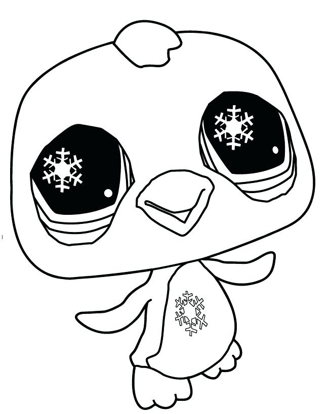 Cute Baby Penguin Coloring Pages Littlest Pet Shop Kids 658x819 Cute Baby Penguin Coloring Pages Littlest Pet Shop Kids
