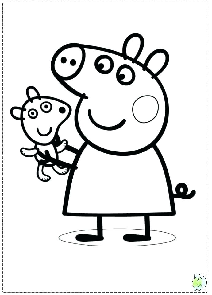 Cute Baby Pig Coloring Pages at GetColorings.com | Free printable ...