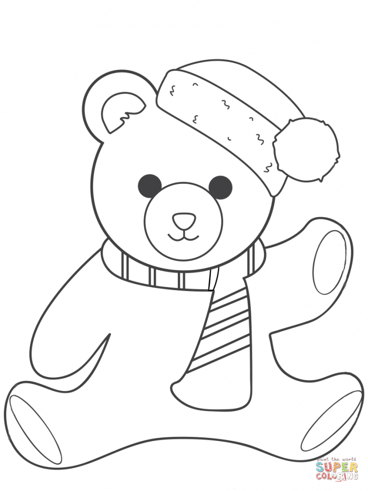 728x970 Teddy Bear Coloring Pages Sheets Of Bears Cartoons With Hearts