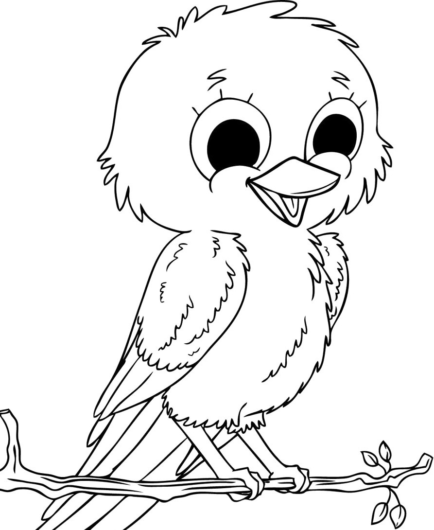 Cute Bird Coloring Pages at GetColorings.com | Free printable colorings ...