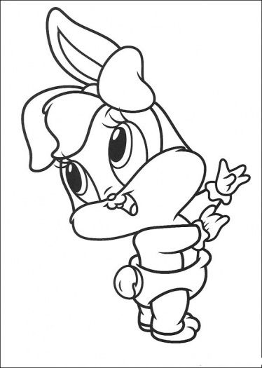 374x525 Cute Bunny Pictures, Bunny Coloring Sheets And Little Rabbit