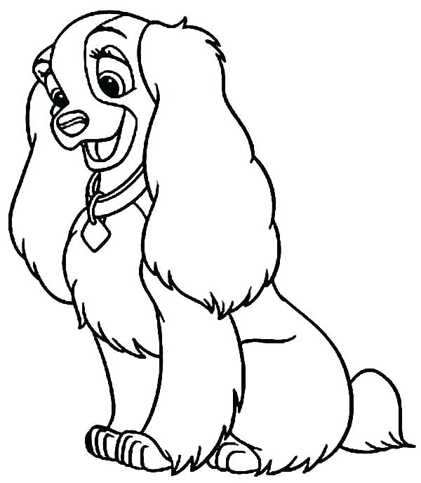 600x688 Cartoon Dog Coloring Pages Dogs Coloring Pages Flamingo Coloring