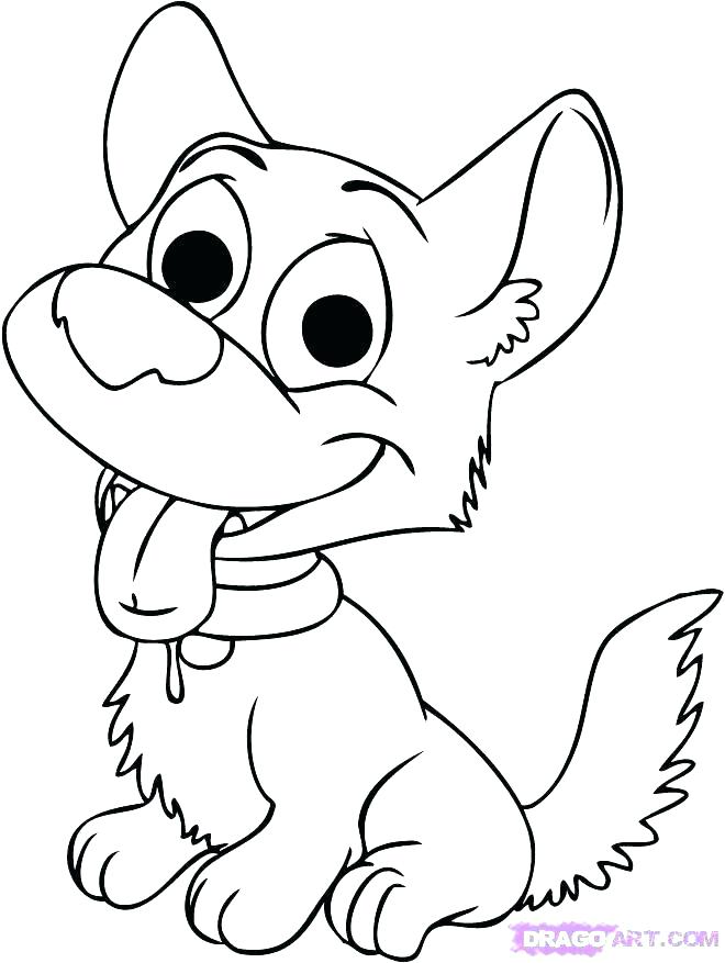 660x877 Cute Dog Coloring Pages Dog Coloring Pages To Print Plus Coloring