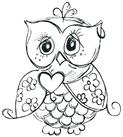 Cartoon Owl Coloring Pages Cute Owl Coloring Page Coloring Book 433x482 Cartoon Owl Coloring Pages Cute Owl Coloring Page Coloring Book