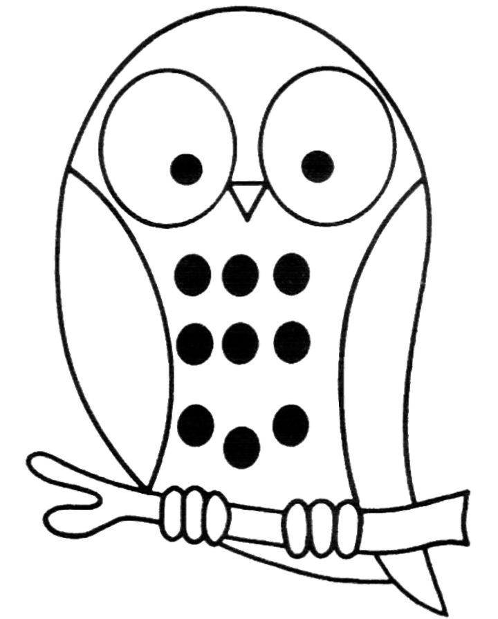 Cute Cartoon Owl Coloring Pages Images Hibou 720x895 Cute Cartoon Owl Coloring Pages Images Hibou
