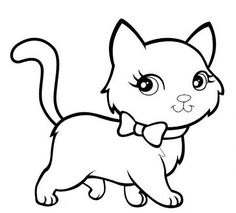Kitty Cat Coloring Pages 236x213 Kitty Cat Coloring Pages