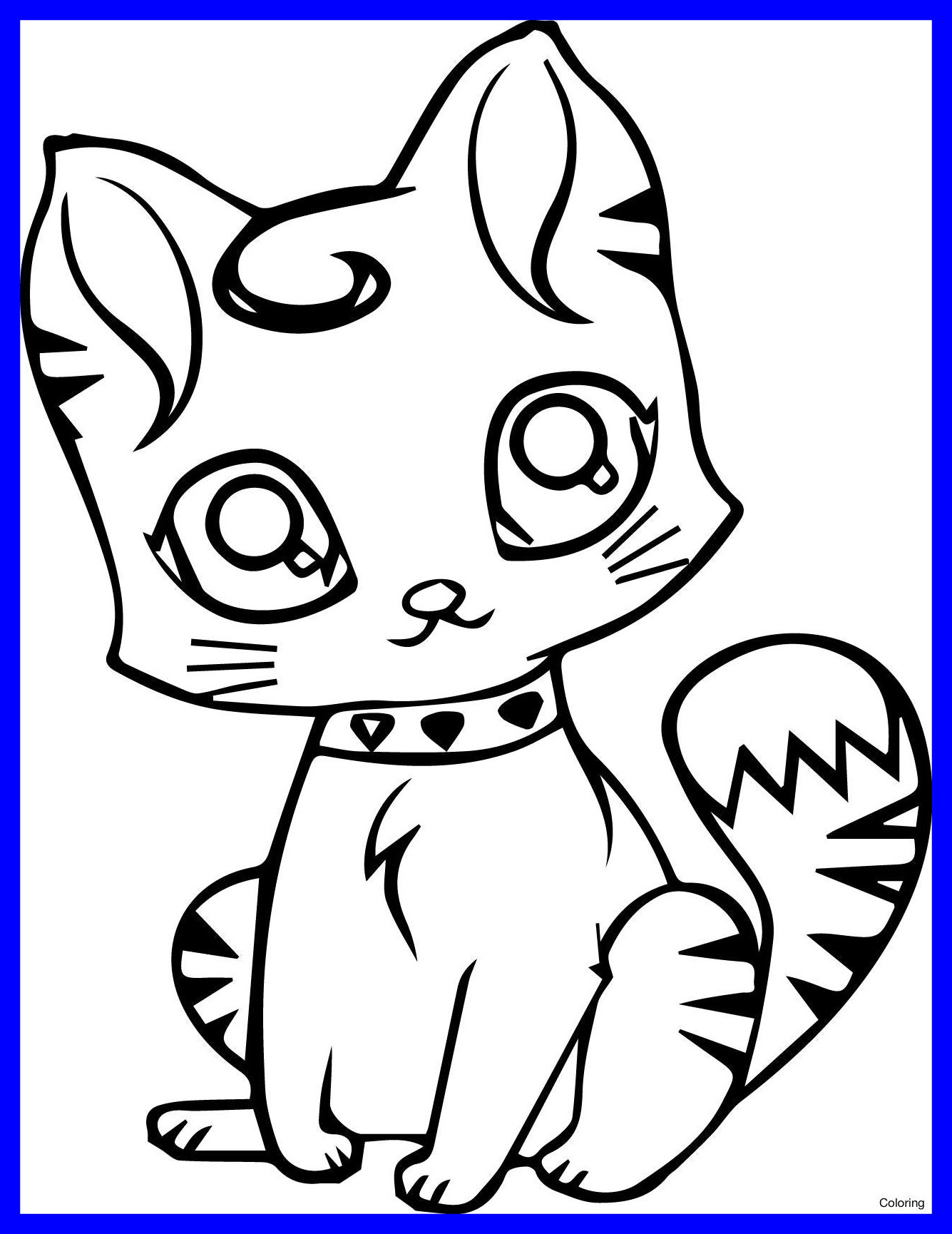 1335x1730 Astonishing Kitty Cat Coloring Pages Cute Print Printable Diaiz