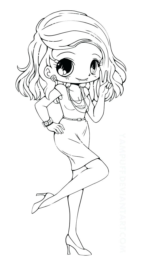 Cute Chibi Coloring Pages Amazing Cute Coloring Pages 600x1108 Cute Chibi Coloring Pages Amazing Cute Coloring Pages