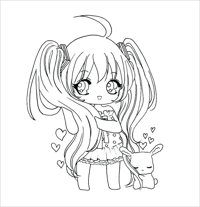 Cute Girl Coloring Pages Cute Chibi Coloring Pages Cute Wolf Girl 680x703 Cute Girl Coloring Pages Cute Chibi Coloring Pages Cute Wolf Girl
