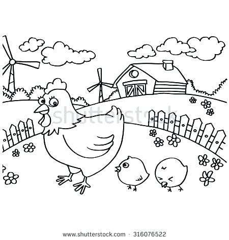 450x470 Baby Chick Coloring Pages To Print Printable Coloring Chick