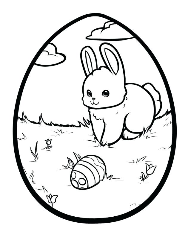 640x792 Free Easter Chick Colouring Pages
