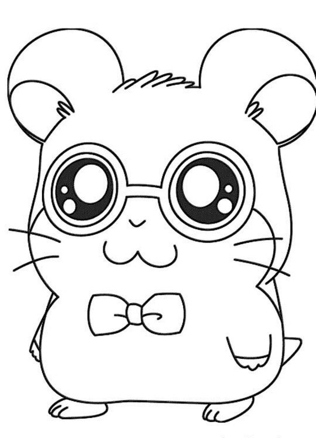 1021x1414 Cute Animal Coloring Pages For Adults