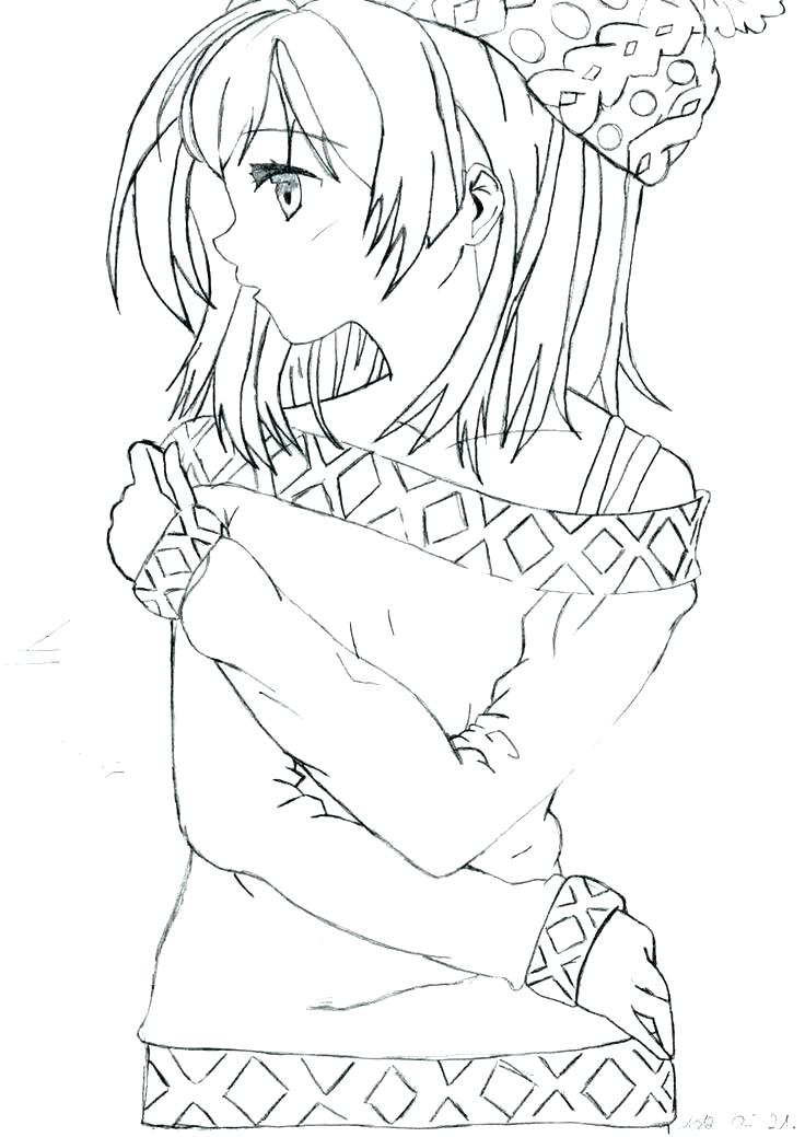 736x1039 Anime Coloring Pages Printable Cute Couple Coloring Pages Cute