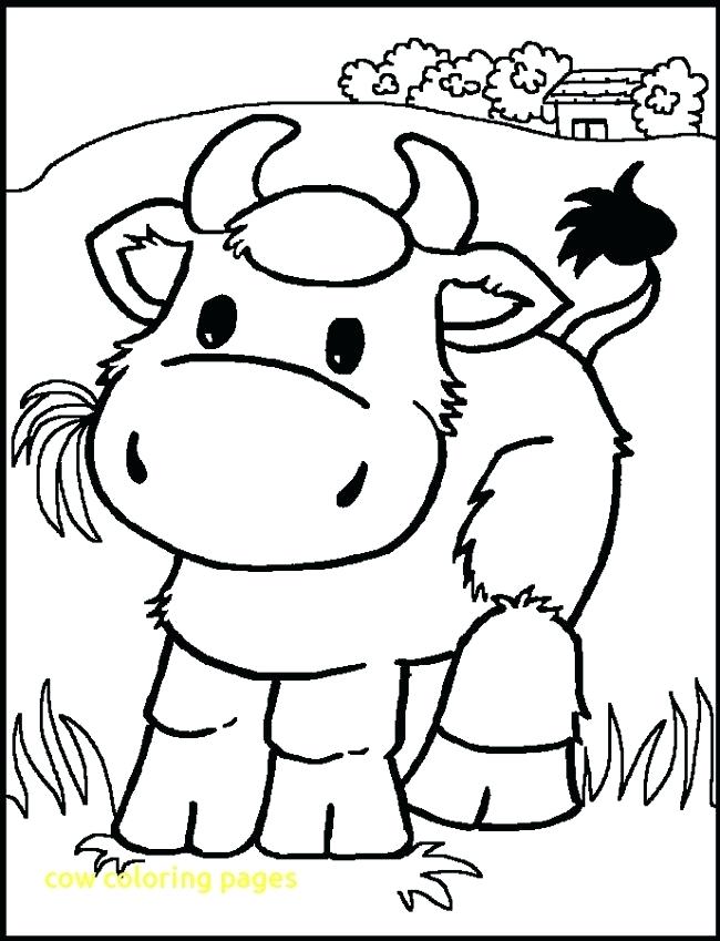 Cow Coloring Pages With Cute Cow Coloring Page Free Cow Coloring 650x849 Cow Coloring Pages With Cute Cow Coloring Page Free Cow Coloring