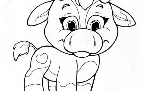 Cute Cow Coloring Pages Download Free Printable Coloring Pages 470x300 Cute Cow Coloring Pages Download Free Printable Coloring Pages