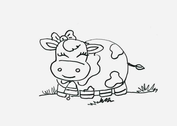Cute Cows Coloring Pages Free Coloring Pages And Coloring Books 700x500 Cute Cows Coloring Pages Free Coloring Pages And Coloring Books