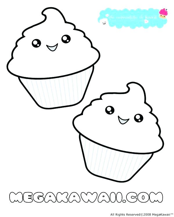 600x750 Cupcakes Coloring Page Birthday Cupcakes Coloring Page Picture