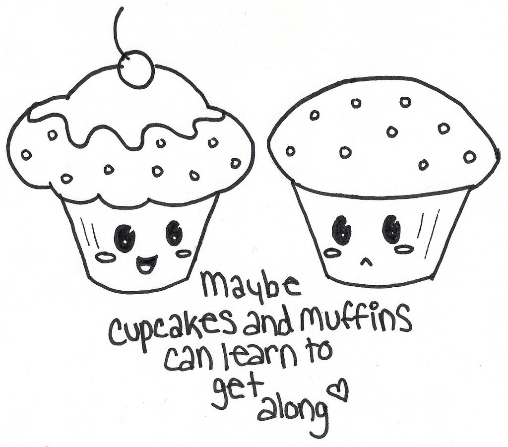 1024x901 Cute Cupcake Coloring Pages Drawings