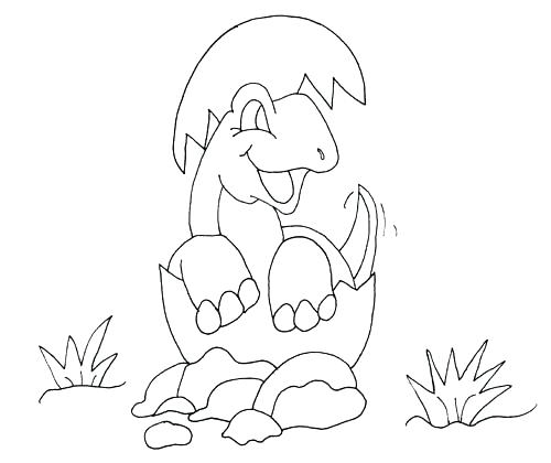 Baby Dinosaur Coloring Pages With Cute Dino Coloring Pages Free 500x420 Baby Dinosaur Coloring Pages With Cute Dino Coloring Pages Free