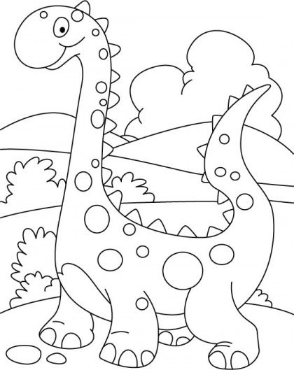 Top 25 Free Printable Unique Dinosaur Coloring Pages Online 420x529 Top 25 Free Printable Unique Dinosaur Coloring Pages Online