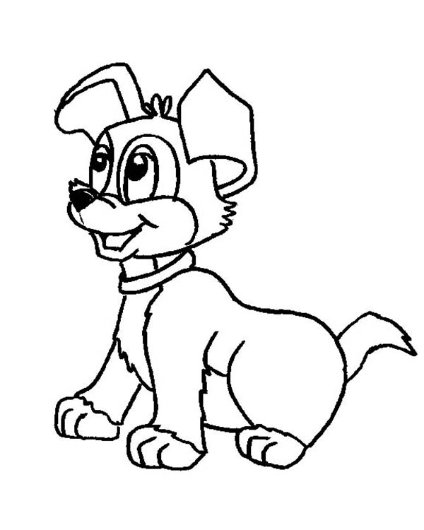 Picture Of A Cute Dog Coloring Page Color Luna 600x750 Picture Of A Cute Dog Coloring Page Color Luna