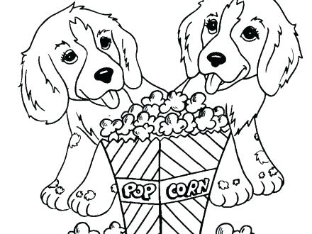 440x330 Cute Dog Coloring Pages Cute Dog Coloring Pages With Dog Coloring