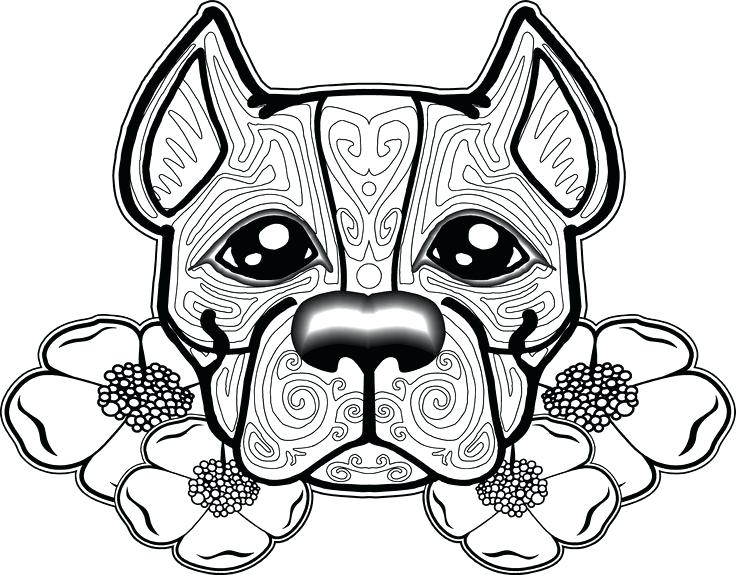 736x575 Dog Coloring Pages To Print Coloring Pages Puppies Dog Coloring