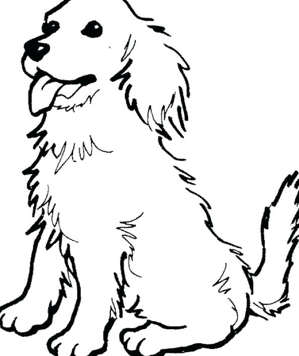 593x705 Free Dog Coloring Pages Cute Dog Coloring Pages To Print