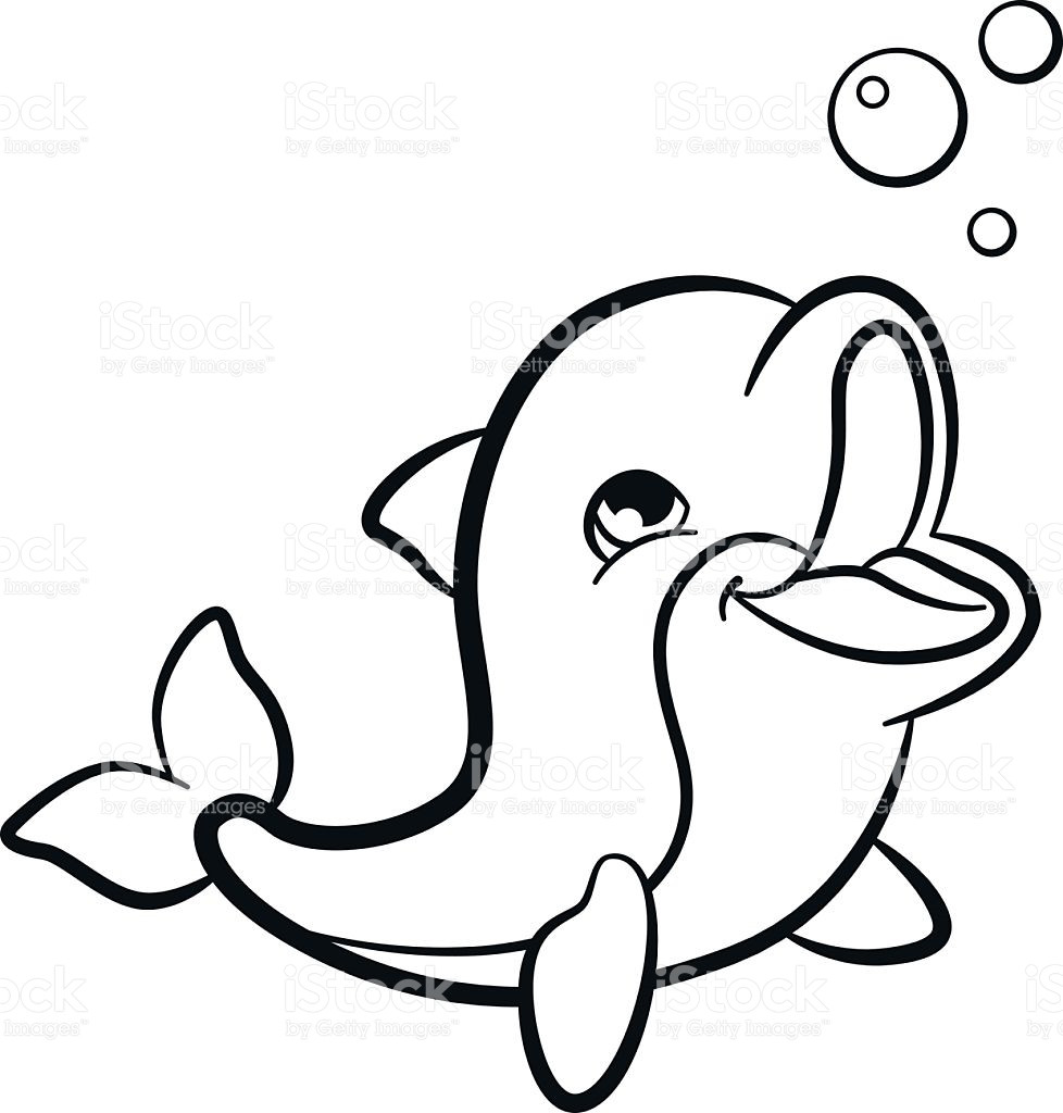 978x1024 Cute Dolphin Coloring Pages Mosm