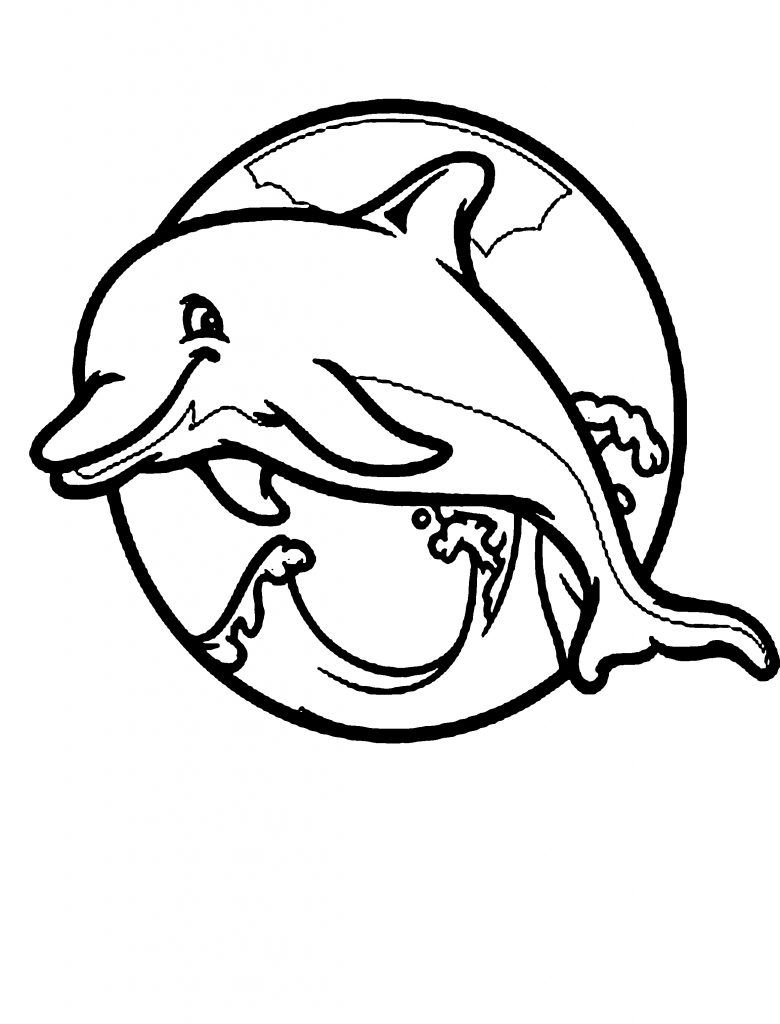 780x1024 Cute Dolphin Coloring Pages 23223048 High Definition Coloring Cute