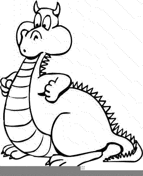 Cute Dragon Coloring Pages 550x678 Cute Dragon Coloring Pages