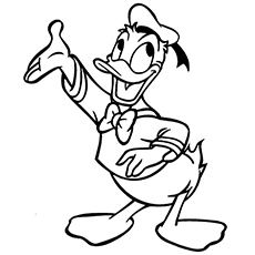 230x230 Top 25 Free Printable Donald Duck Coloring Pages Online