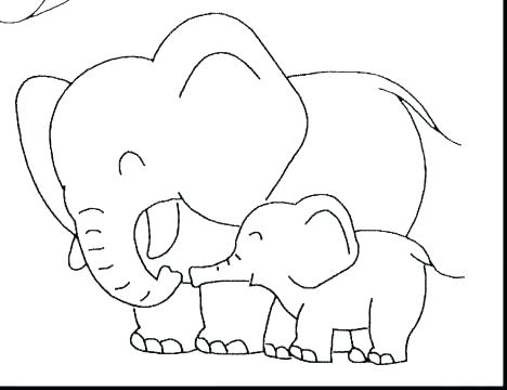 468x360 Free Elephant Coloring Pages Elephant Check Out This Image