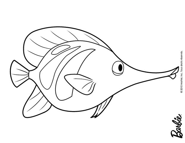 620x480 Cute Fish Of Oceana Coloring Pages
