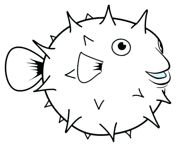 687x601 Cute Fish Coloring Pages Shippa.co