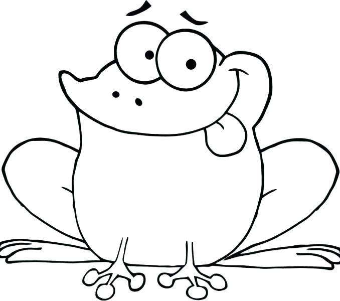 678x600 Frog Color Pages Cute Frog Coloring Pages Best Frogs To Color