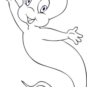 Cute And Funny Casper The Friendly Ghost Coloring Pages Batch 300x300 Cute And Funny Casper The Friendly Ghost Coloring Pages Batch