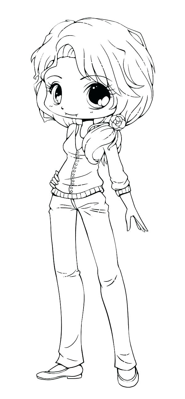 Cute Girl Coloring Pages Anime Coloring Pages Anime Coloring Pages 600x1290 Cute Girl Coloring Pages Anime Coloring Pages Anime Coloring Pages